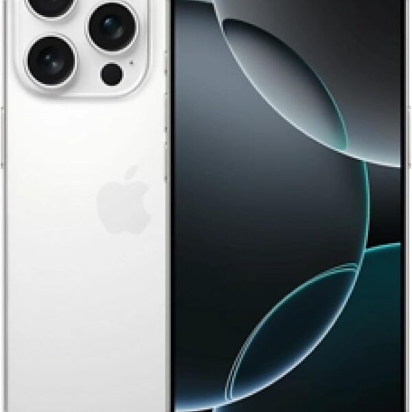 Apple iPhone 16 Pro Max, US Version, 1TB, White Titanium - Unlocked (Renewed)