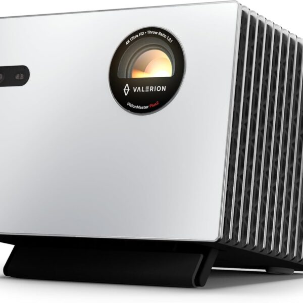 StreamMaster Plus2 4K Laser Projector - 300" IMAX Enhanced Home Theater, 4ms |240Hz Response, Gaming Projector with 3D & Dolby Vision, HDR10+, GTV, Smart Home & AI Assistant Visit the Valerion Store