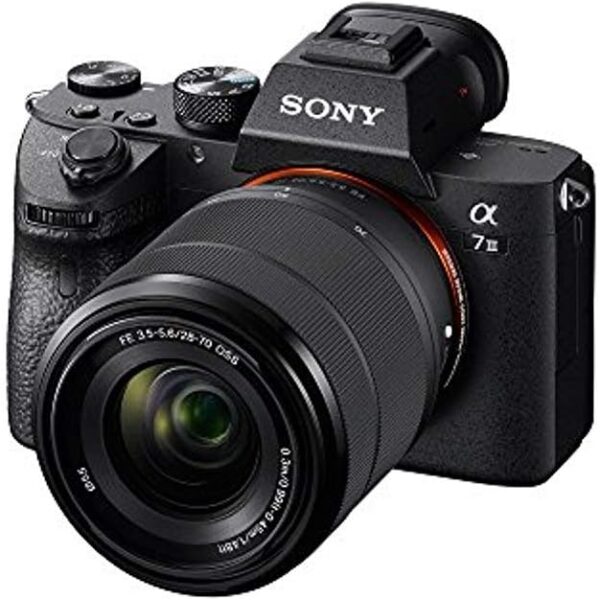 Sony a7 III (ILCEM3K/B) Full-frame Mirrorless Interchangeable-Lens Camera with 28-70mm Lens with 3-Inch LCD, Black Visit the Sony Store