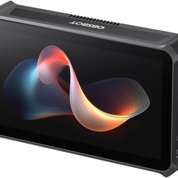 Click to see full view OBSBOT Talent Video Switcher Monitor Encorder Recorder All in One Video Mixer with 7 Video Inputs, Live Streaming to NDI/RTMP/SRT/YouTube and Others Platforms via Wi-Fi, 4G LTE, Ethernet, USB Port. Visit the OBSBOT Store